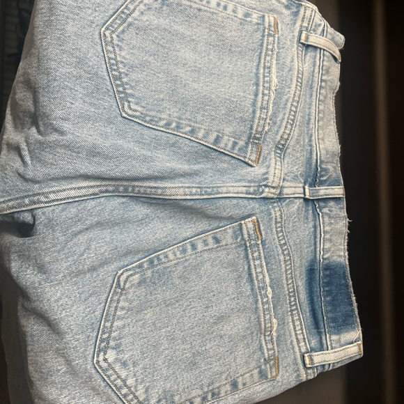 Abercrombie & Fitch Light Blue Straight Leg Jeans - Picture 3 of 3